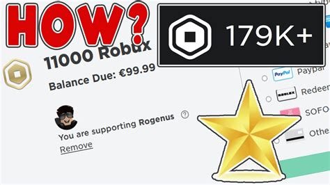 star select robux.